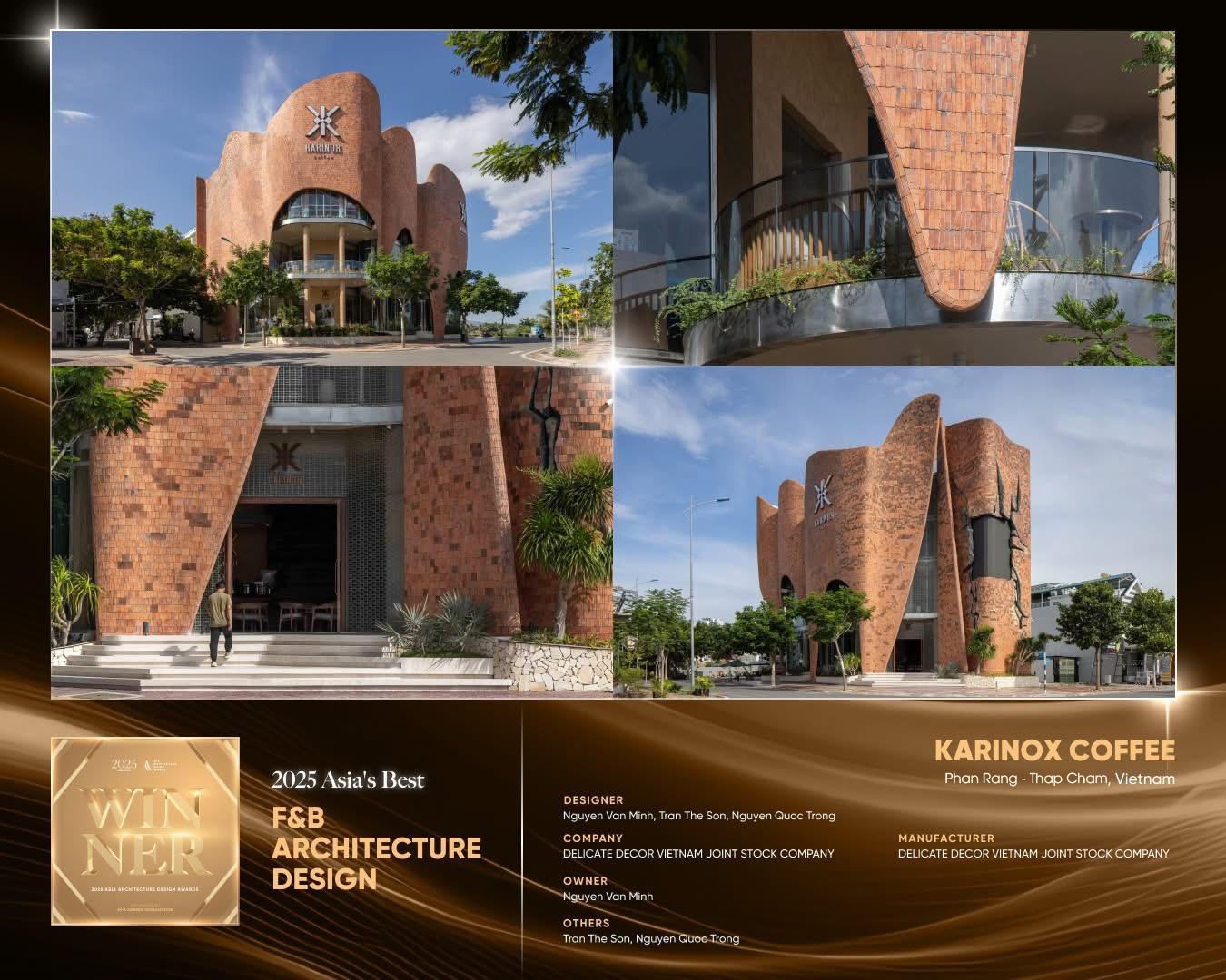 Giải thưởng karinox coffee